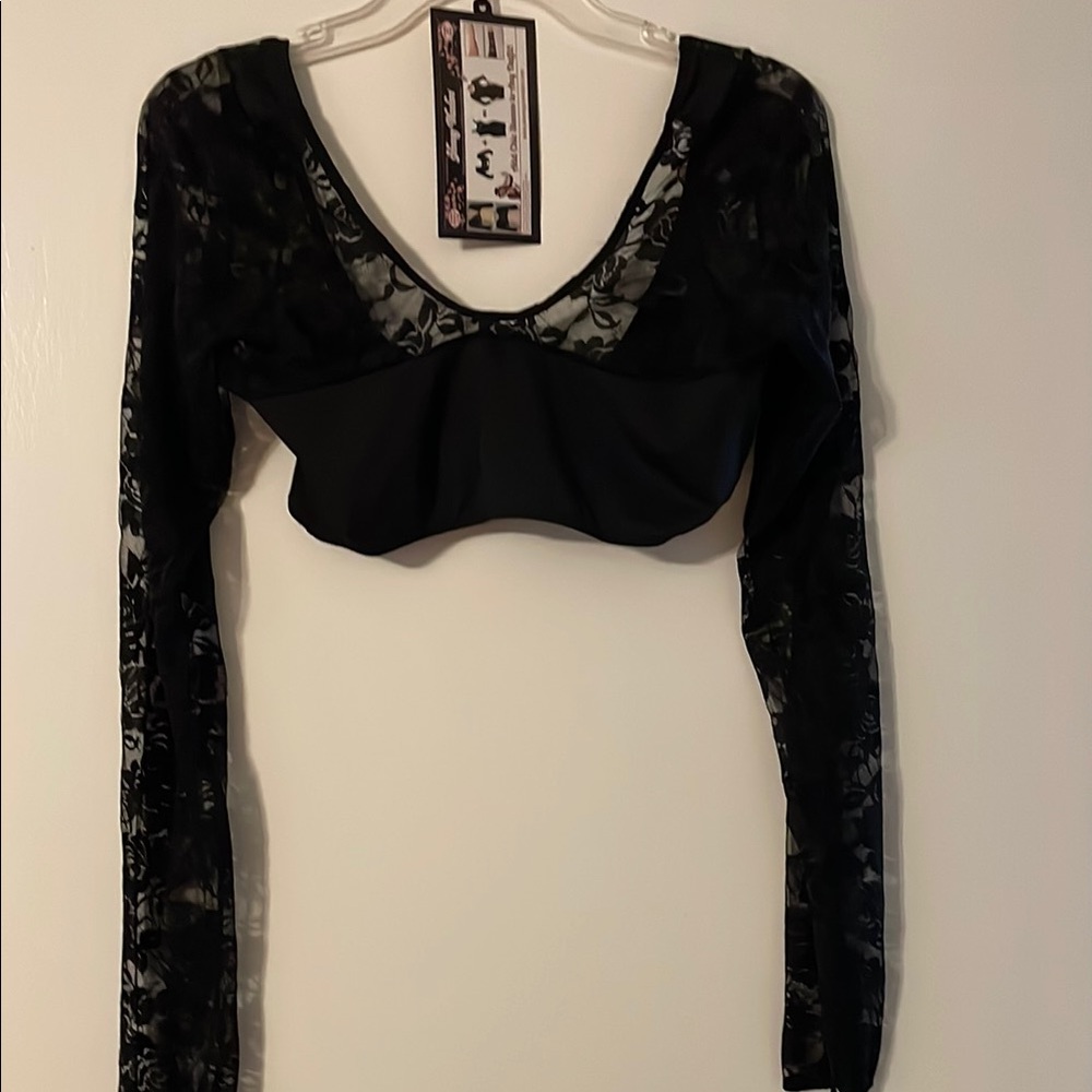 Fashion Forms Black Lacey Detail XL
